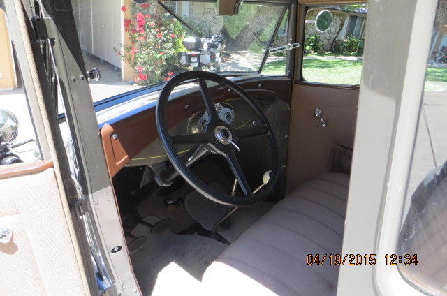 1930 Brown Ford Model A Coupe