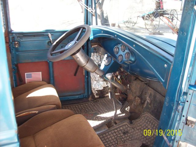 1930 Brown Ford Model A Coupe