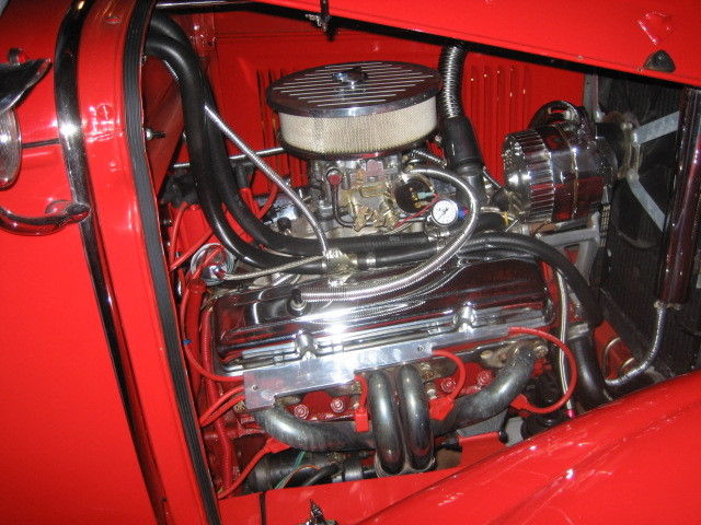 1930 Red Ford Model A Coupe