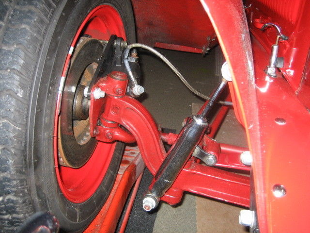 1930 Red Ford Model A Coupe