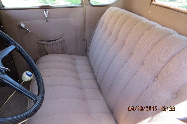 1930 Brown Ford Model A Coupe