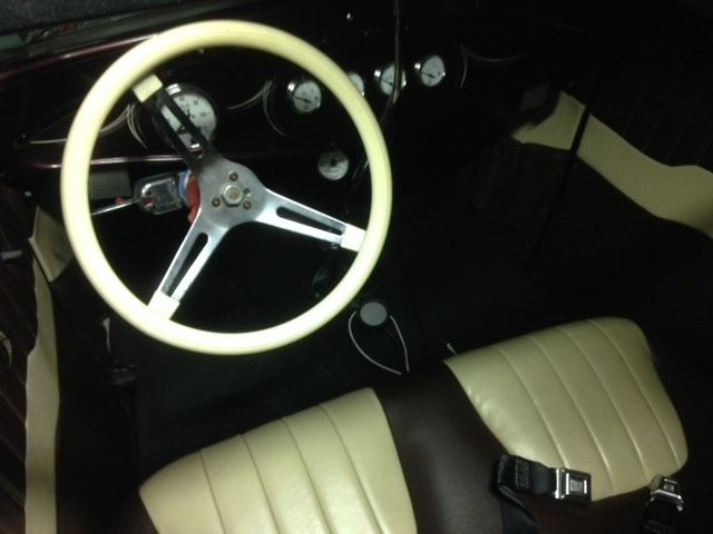 1930 Brown Ford Model A 5 window coupe