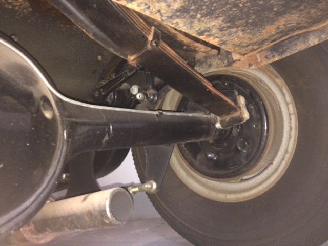 1930 Red Ford Model A Coupe