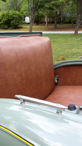 1930 Olive Green - Black Ford Model A Coupe