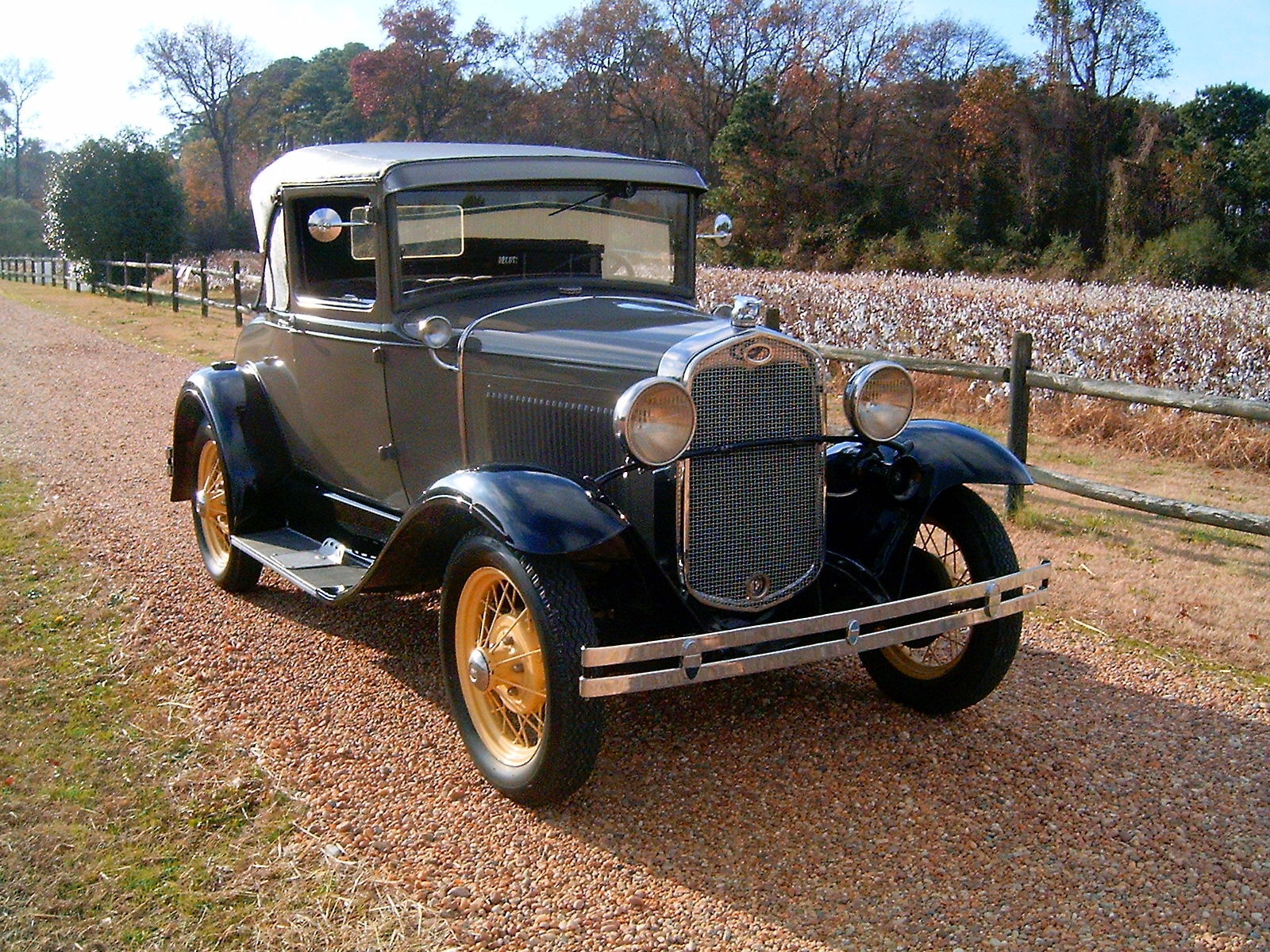 1930 Green Ford Model A Sedan