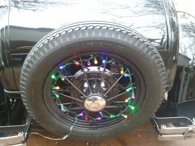 1930 sand and light green  - original Ford colors Ford Model A Coupe