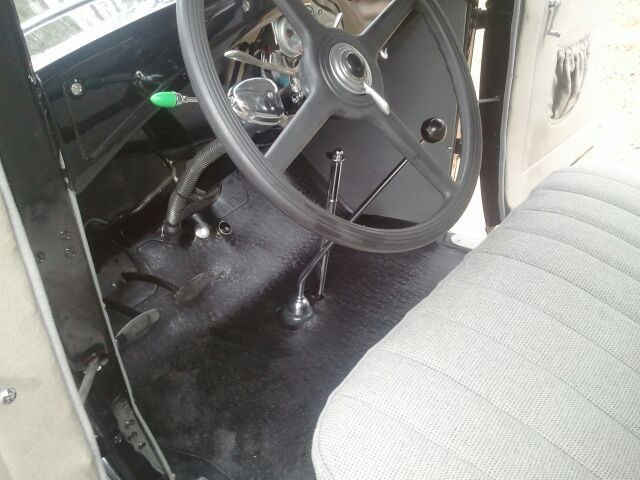 1930 sand and light green  - original Ford colors Ford Model A Coupe