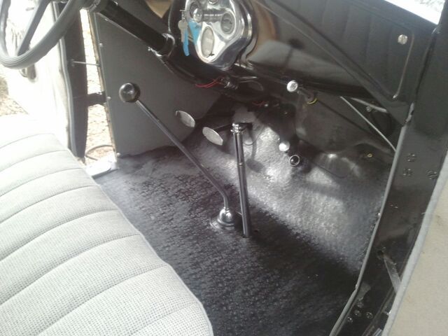 1930 sand and light green  - original Ford colors Ford Model A Coupe