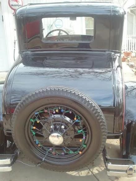 1930 sand and light green  - original Ford colors Ford Model A Coupe