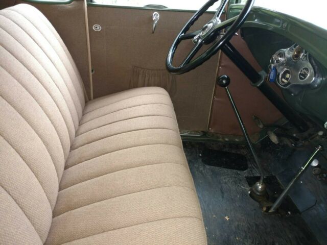 1930 Green Ford Model A Coupe