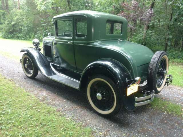 1930 Green Ford Model A Coupe