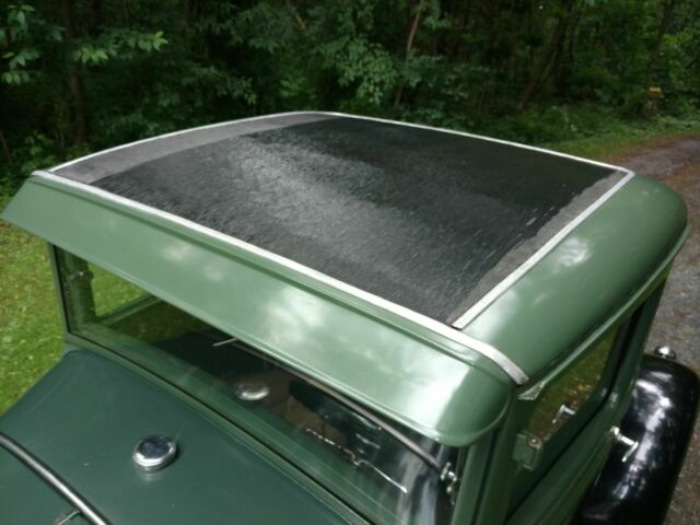 1930 Green Ford Model A Coupe