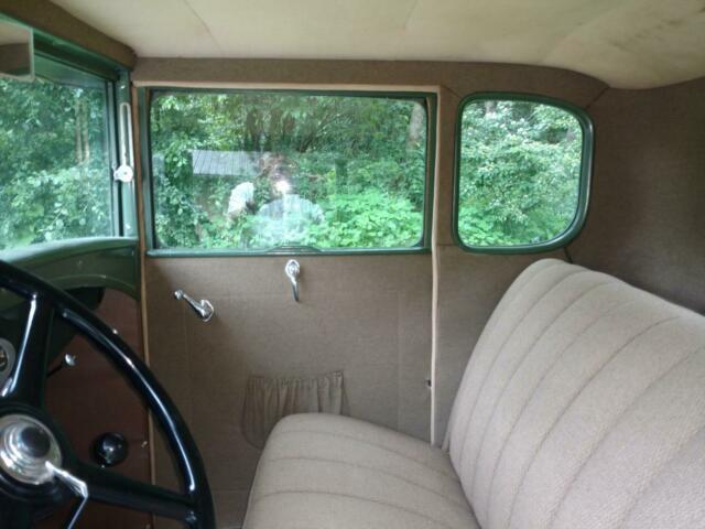 1930 Green Ford Model A Coupe