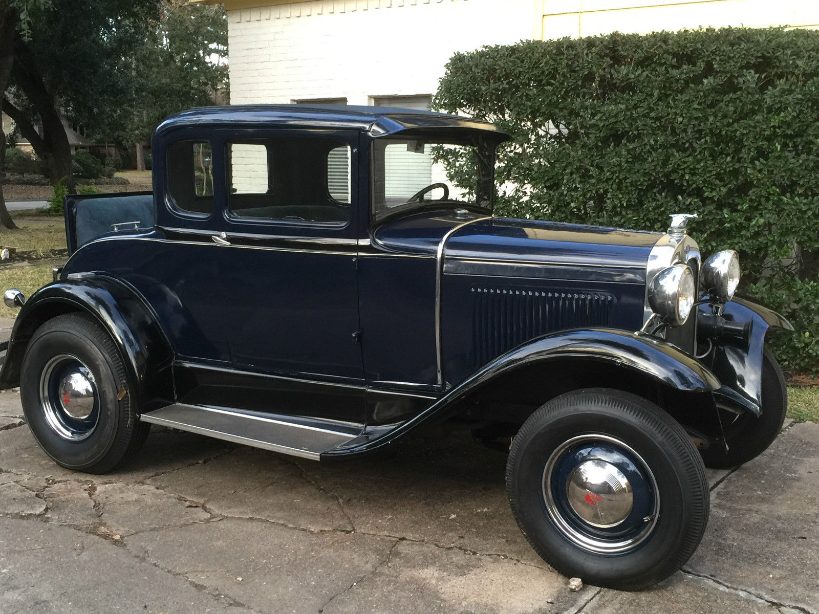 1930 Blue Ford Model A Coupe