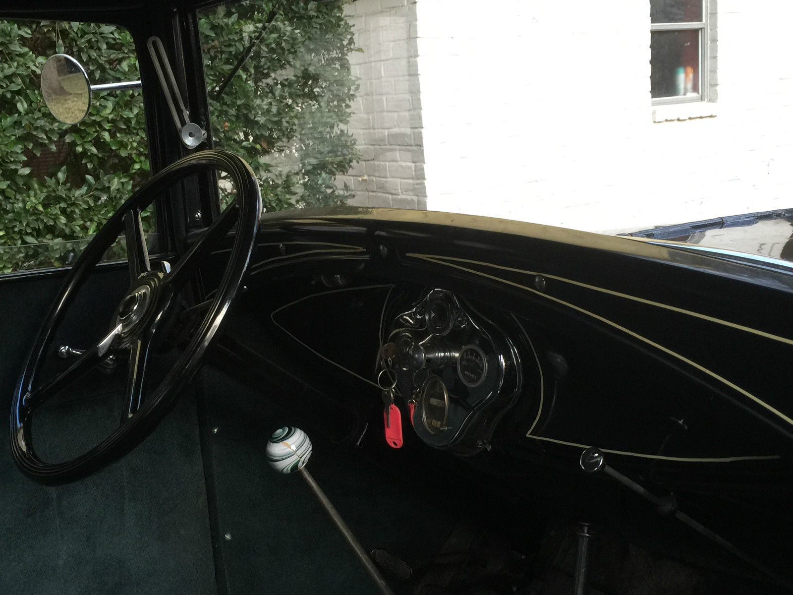 1930 Blue Ford Model A Coupe