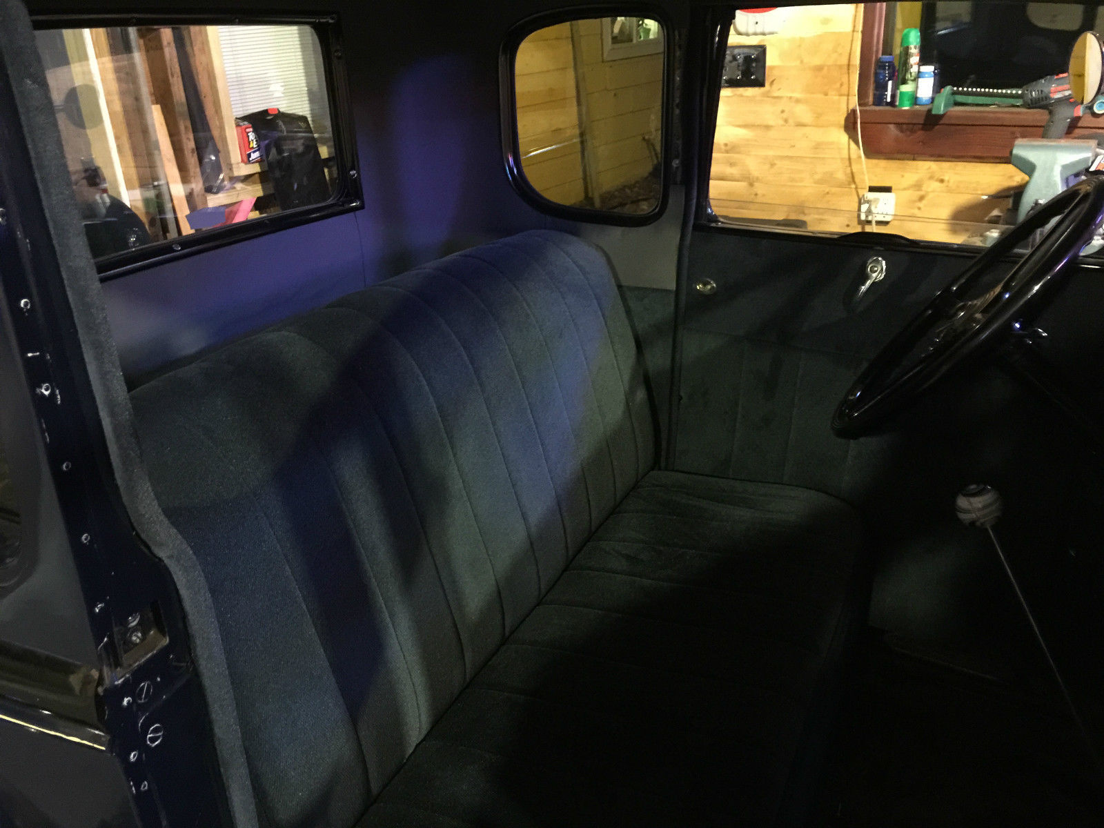 1930 Blue Ford Model A Coupe