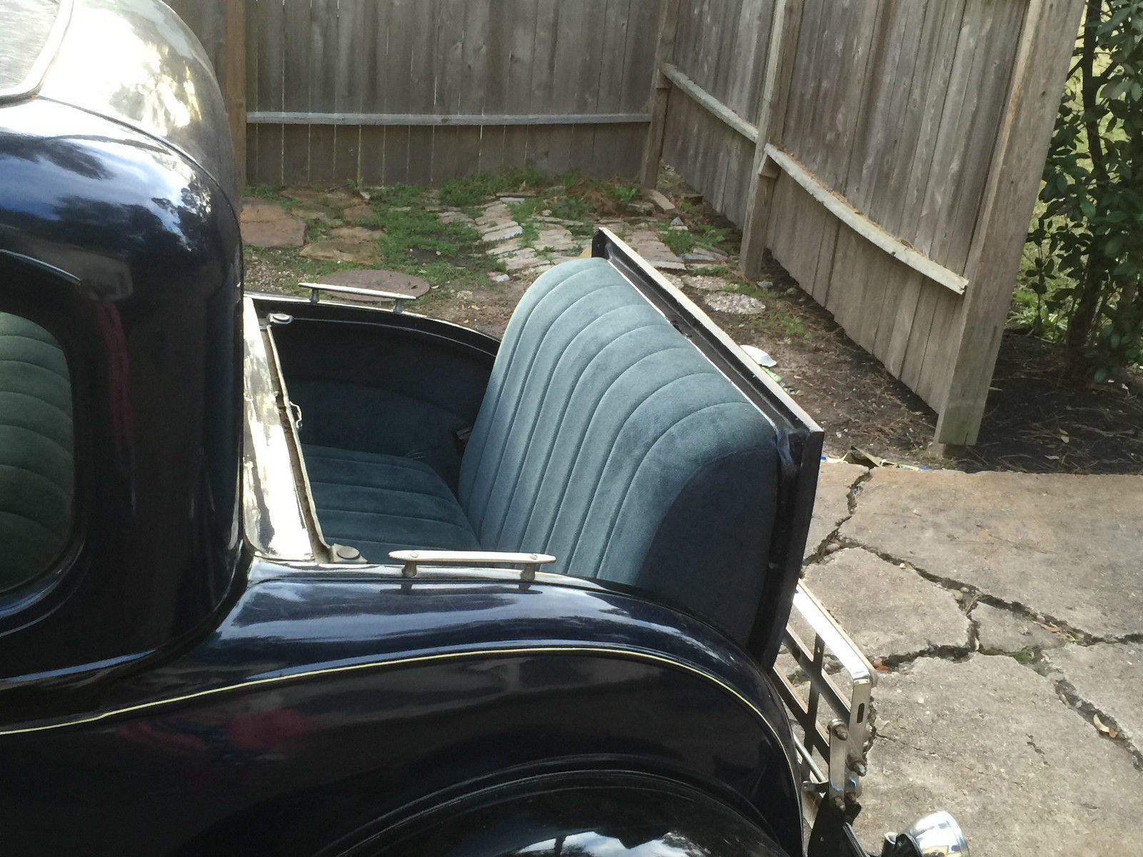 1930 Blue Ford Model A Coupe