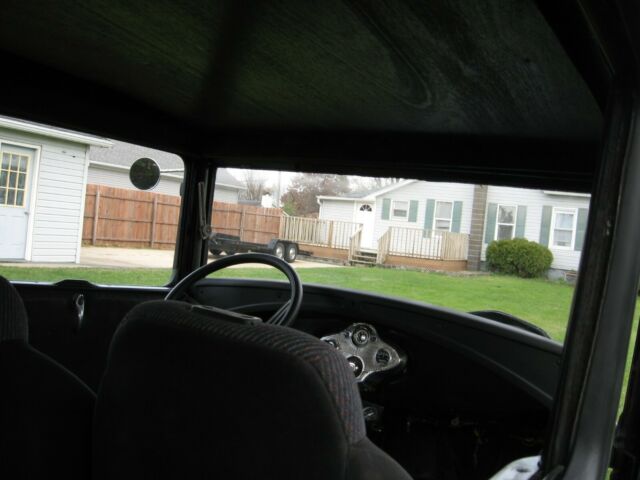 1930 Black Ford Model A Sedan