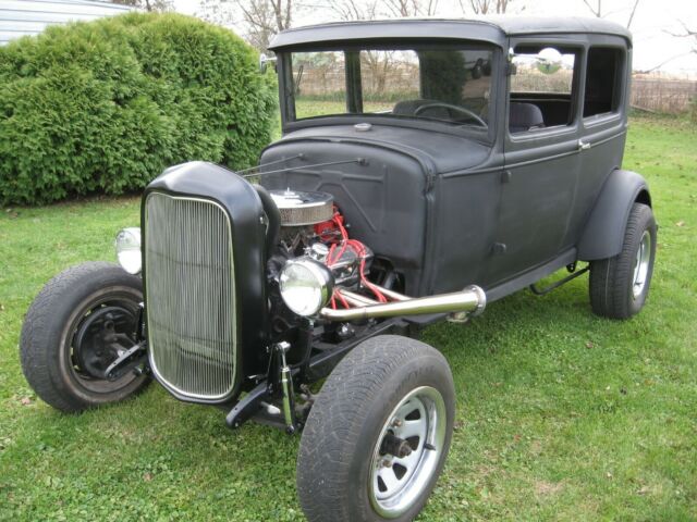 1930 Black Ford Model A Sedan