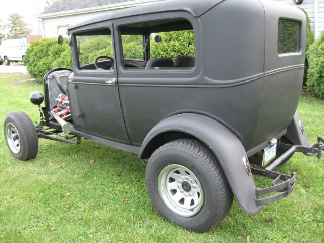 1930 Black Ford Model A Sedan