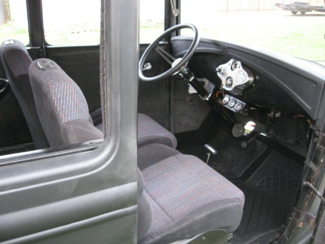 1930 Black Ford Model A Sedan