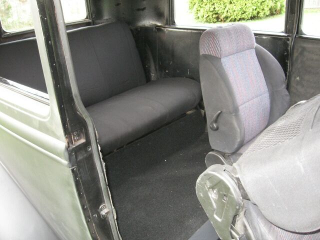 1930 Black Ford Model A Sedan