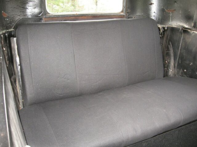 1930 Black Ford Model A Sedan