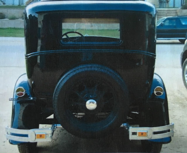 1930 RED AND BLACK Ford Model A
