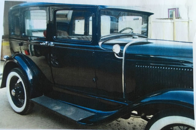 1930 RED AND BLACK Ford Model A