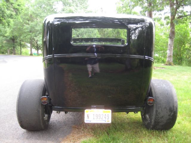 1930 Black Ford Model A Sedan