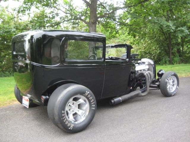 1930 Black Ford Model A Sedan