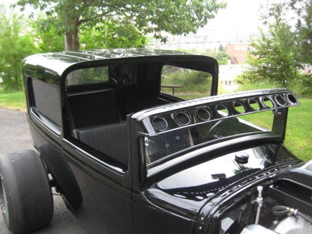 1930 Black Ford Model A Sedan