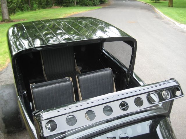 1930 Black Ford Model A Sedan