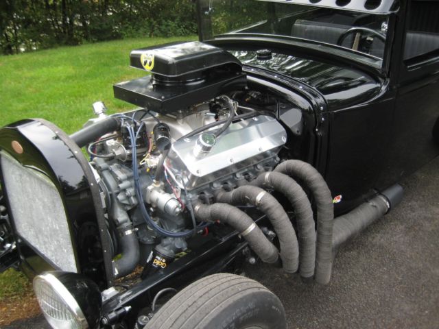 1930 Black Ford Model A Sedan