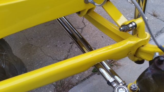 1930 CHROME YELLOW Ford Model A Sedan