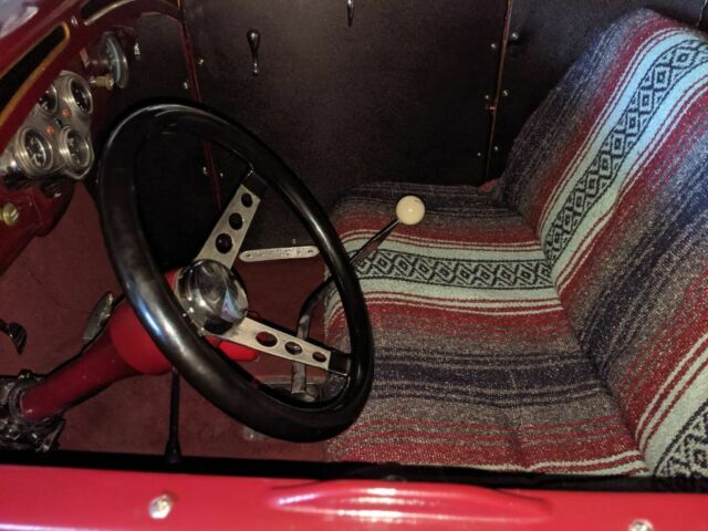 1930 Burgundy Ford Model A Coupe