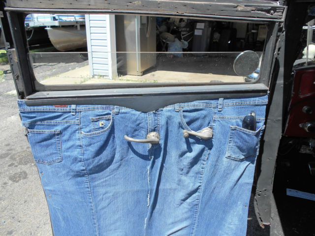 1930 Flat Black Ford Model A Sedan