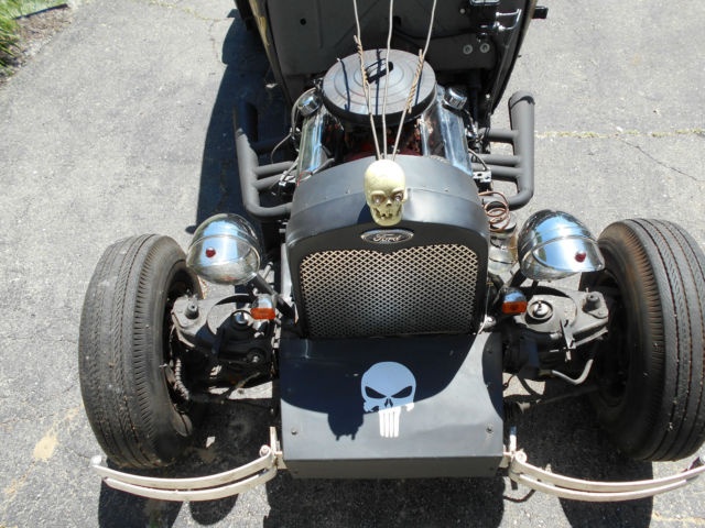 1930 Flat Black Ford Model A Sedan