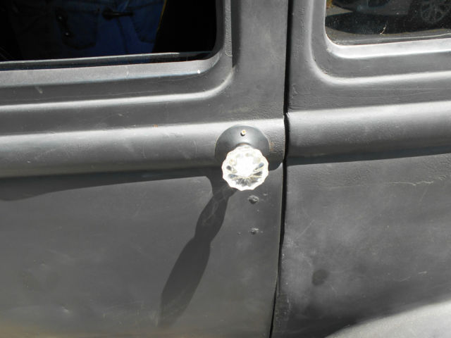 1930 Flat Black Ford Model A Sedan