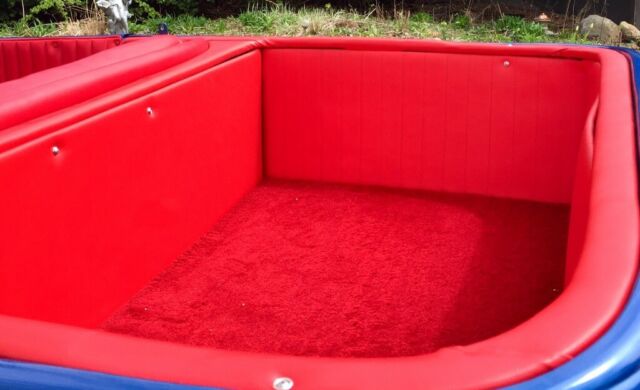 1930 Blue Ford Model A Convertible