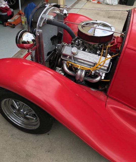 1930 Red Ford Model A Pick Up