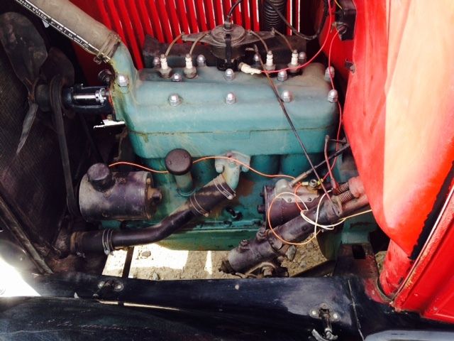 1930 Red with black fenders Ford Model A