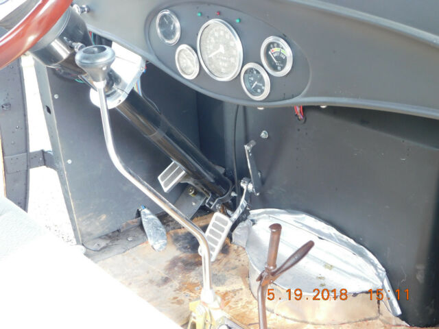 1930 Flat Black Ford Model A