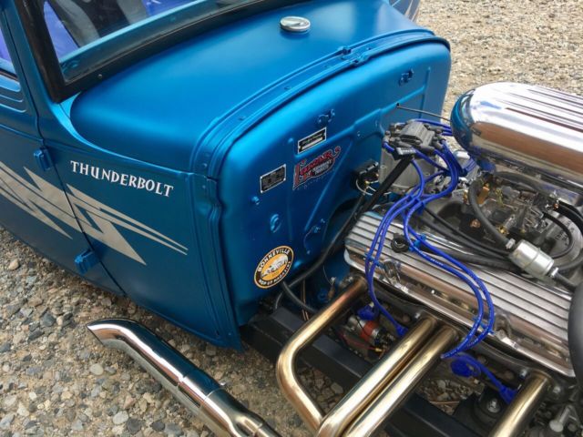 1930 Blue Ford Model A Rat Rod:Hot Rod:Street Rod:Other Model a Ford