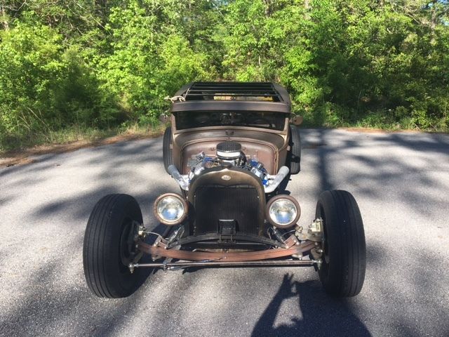 1930 Satin Rust Ford Model A Sedan