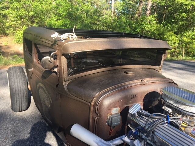 1930 Satin Rust Ford Model A Sedan