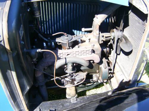 1930 Blue Ford Model A Sedan