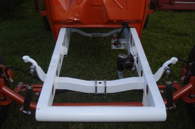 1930 Orange Ford Model A Sedan