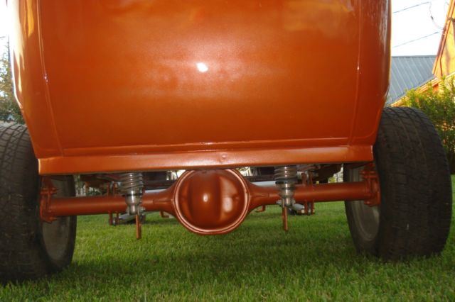 1930 Orange Ford Model A Sedan