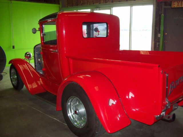 1930 Black Ford Model A Cab & Chassis